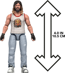 Mattel Minecraft Garrett figure with bow and arrow for adventure scenes.