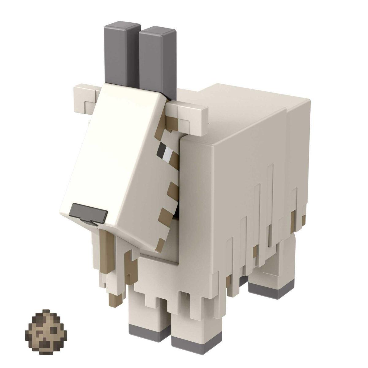 Mattel Minecraft Goat action figure in pose for imaginative play and storytelling