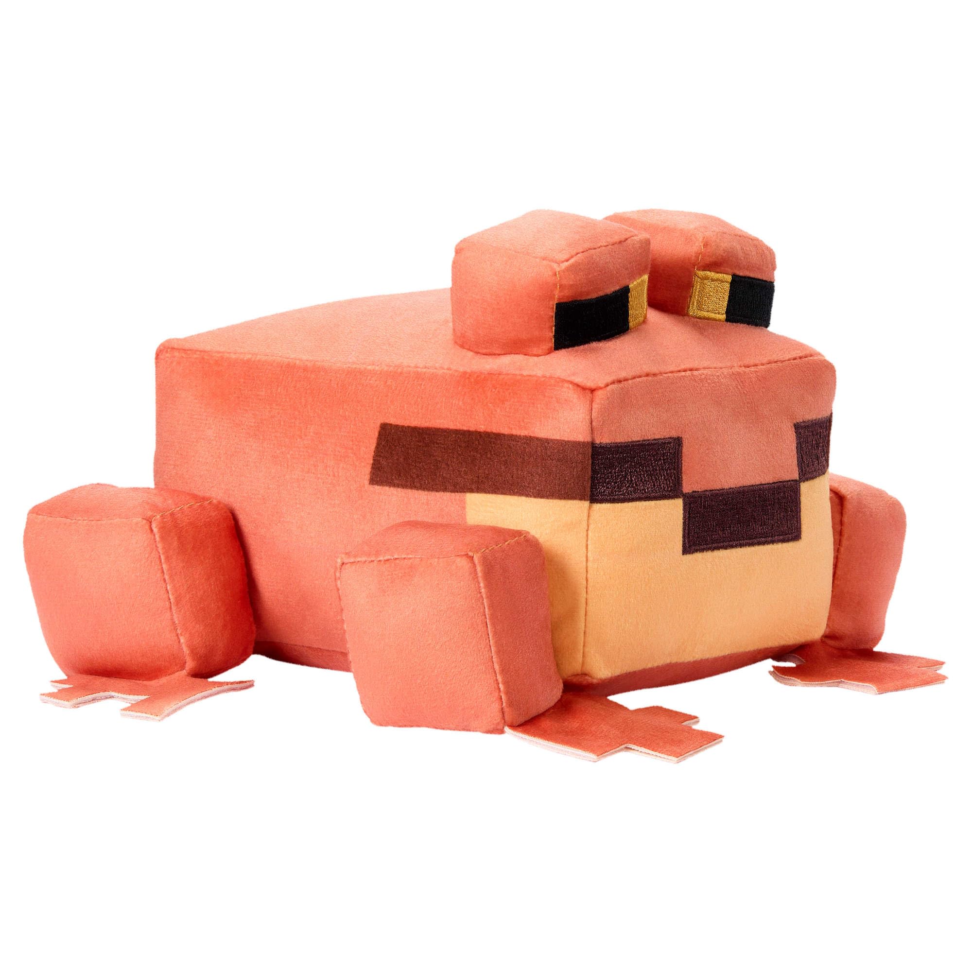 Mattel Minecraft JDW11 collectible frog plush for display