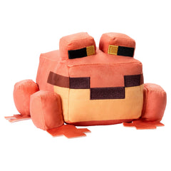 Mattel Minecraft frog plush with pixelated details for collectors
