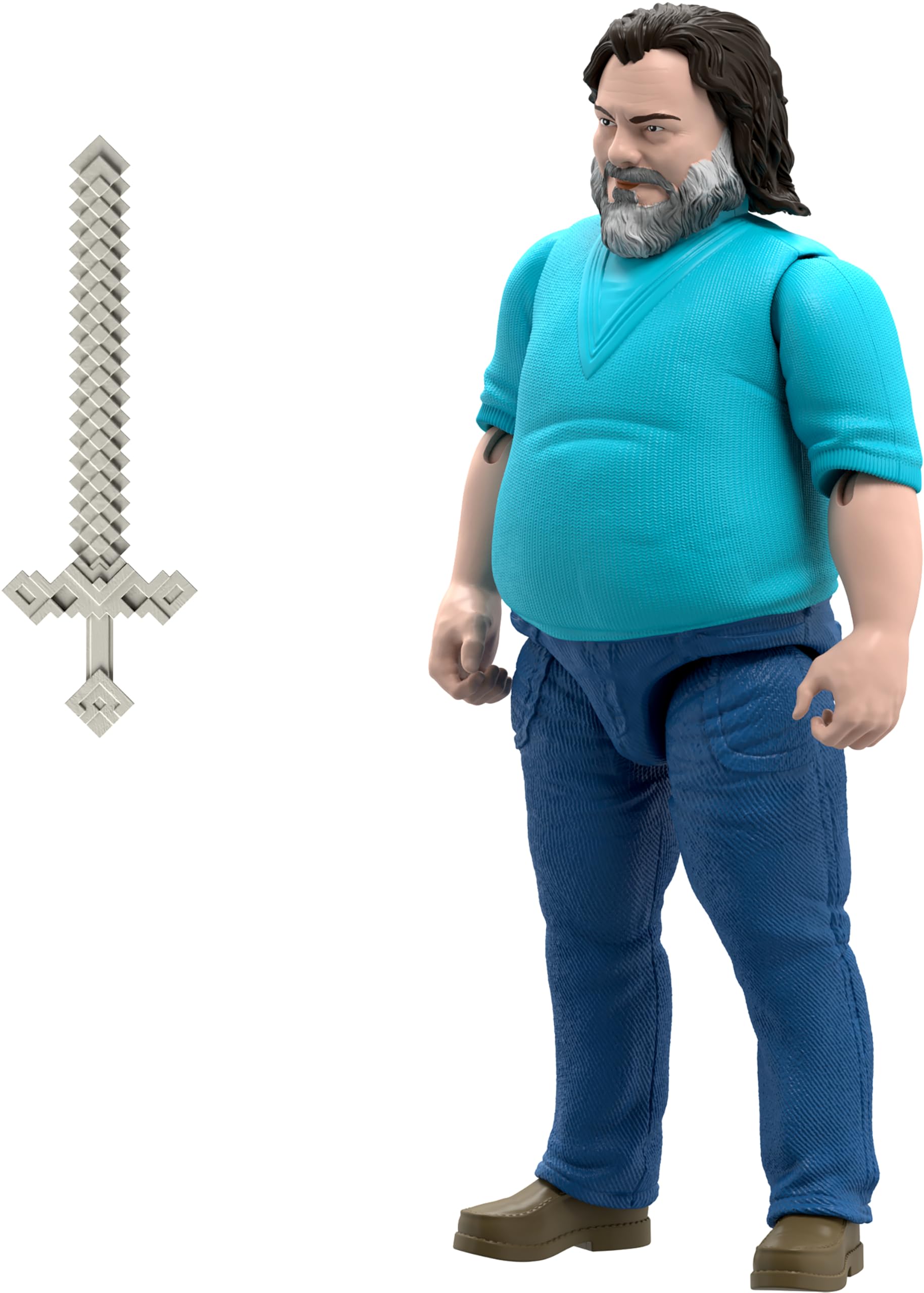 Mattel Minecraft large-scale display figure on shelf or desk