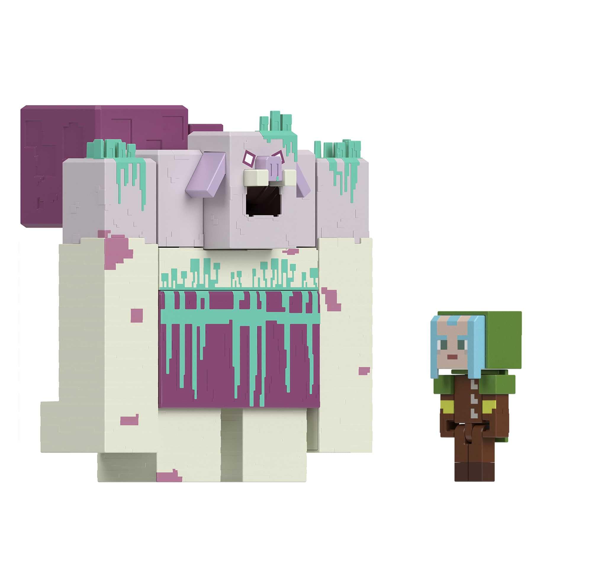 Devourer mushroom spore attachment enabling slime loading for action