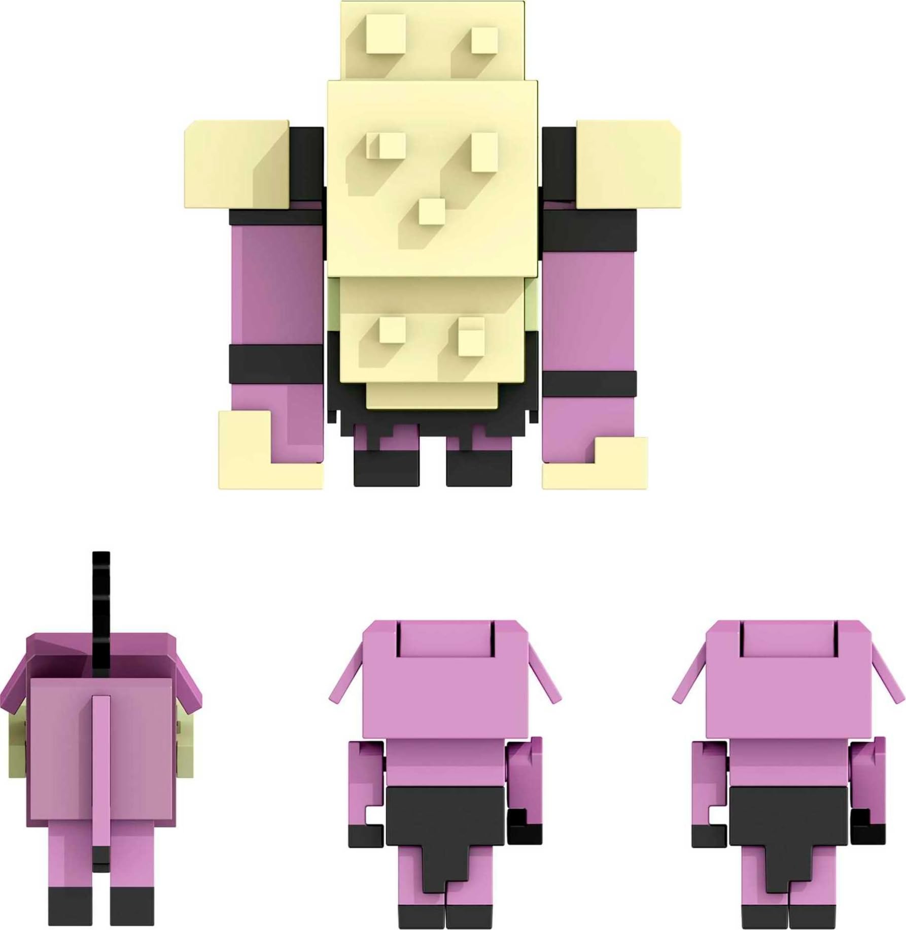 Mattel Minecraft Legends Nether invasion detailed paint for authentic game look