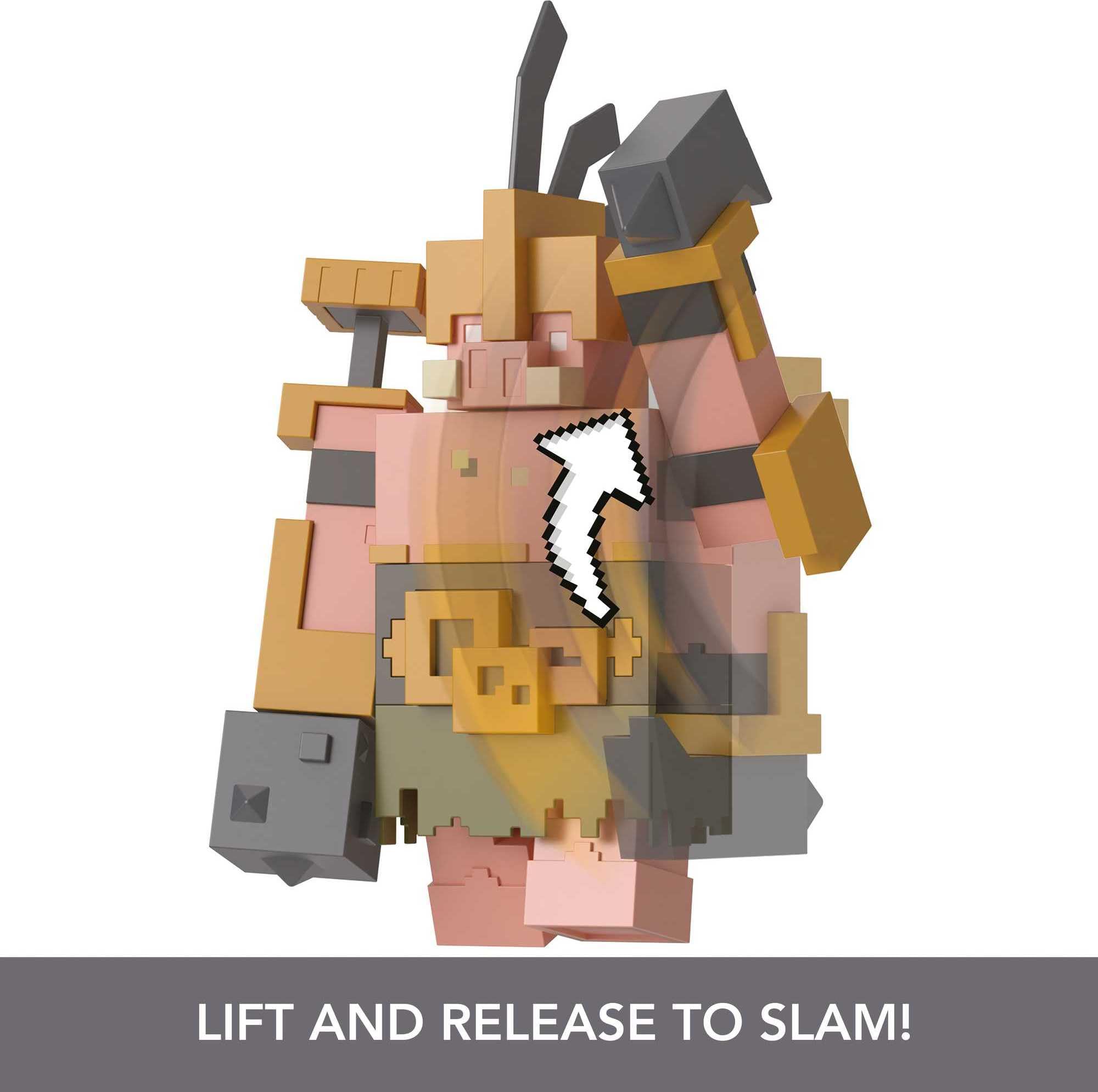 Packaging image of Mattel Minecraft Legends Portal Guard for collectors.