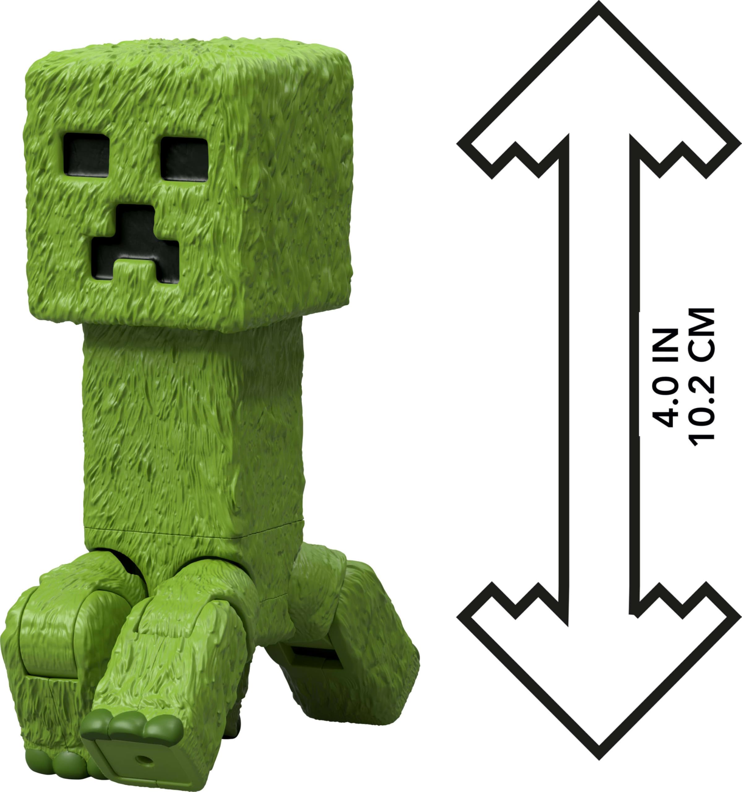 Mattel Minecraft Overworld adventure set sparks dynamic play.