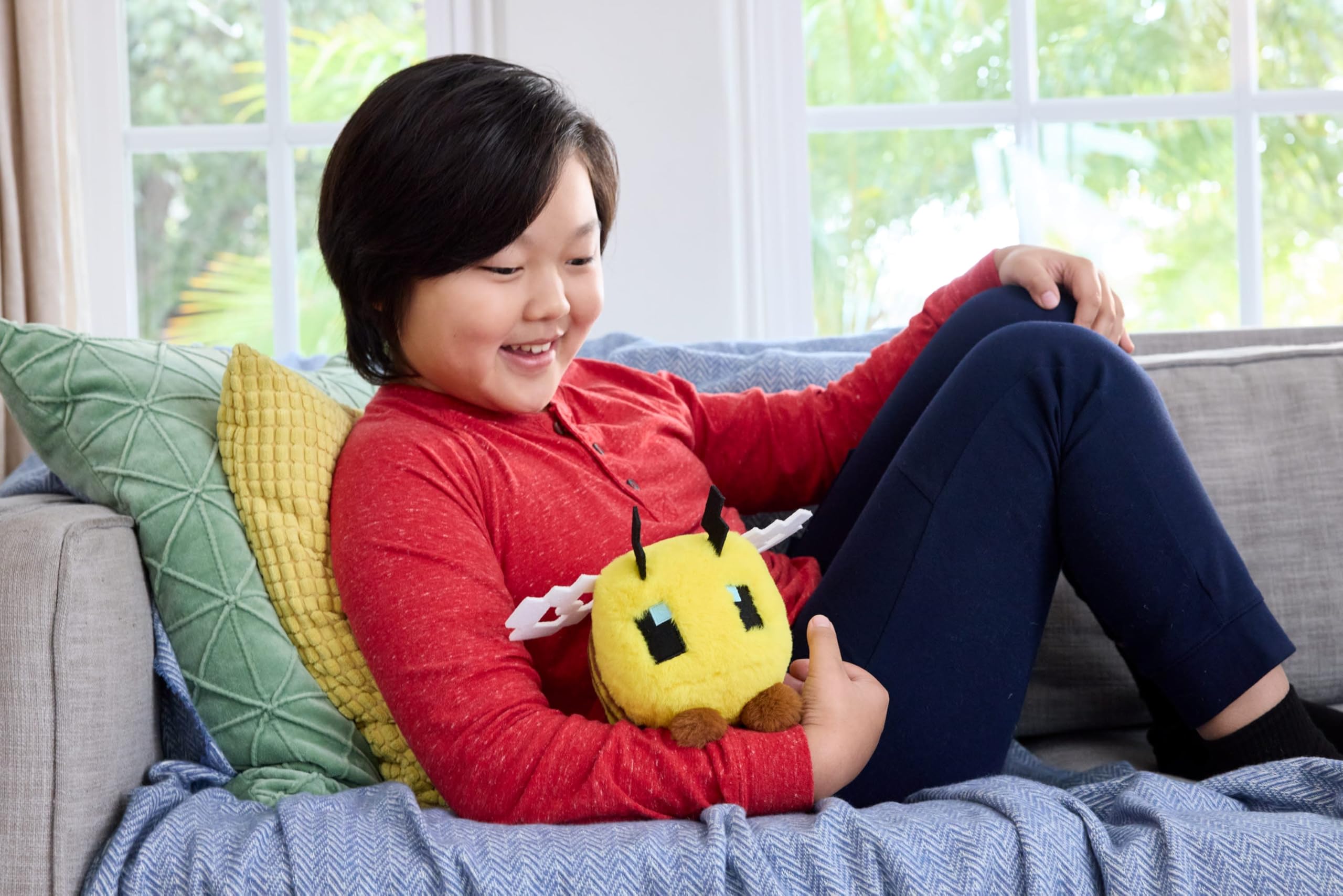 Mattel Minecraft Bee costume plush invites kids to reimagine adventures.