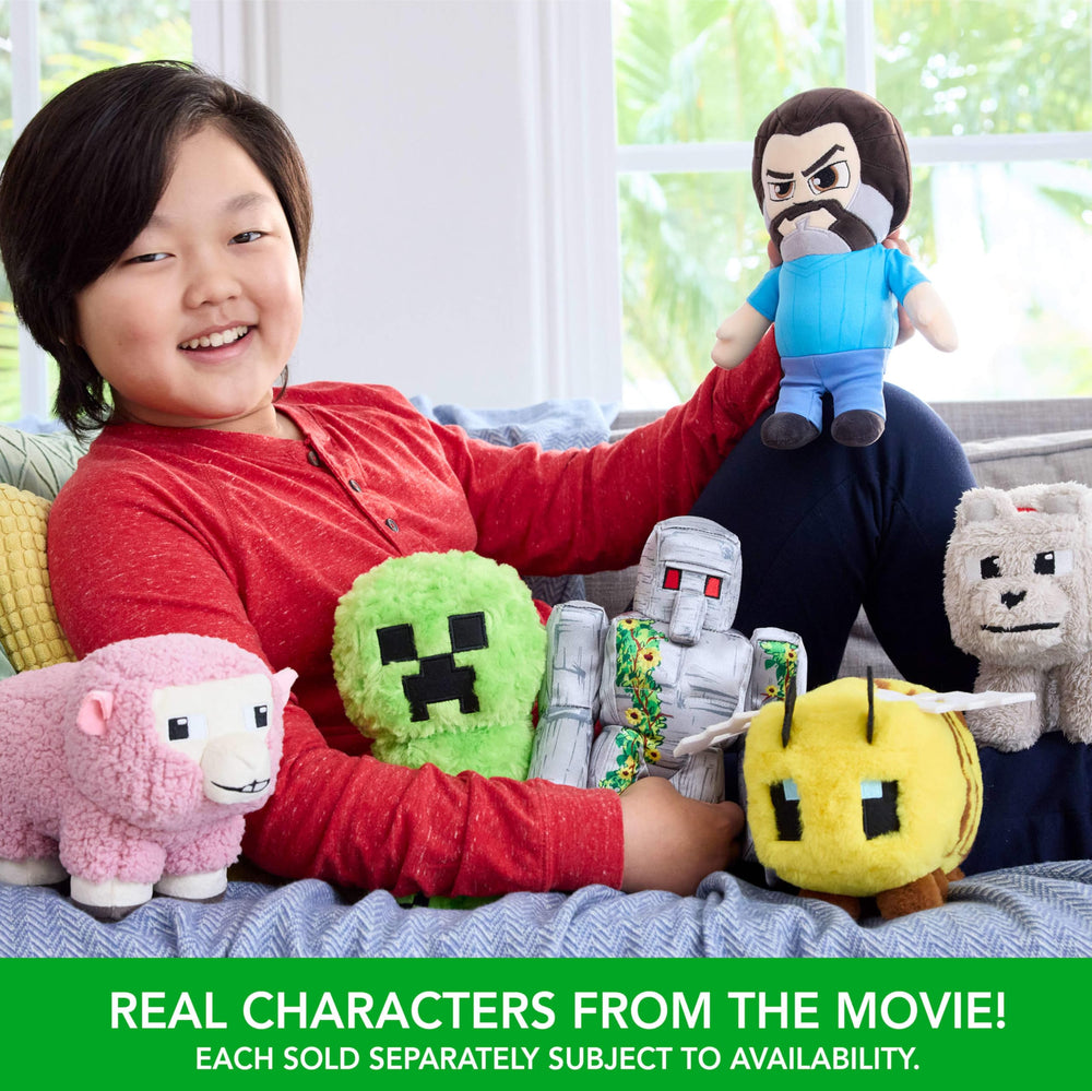 Mattel Minecraft Bee-inspired plush from a movie-inspired world.