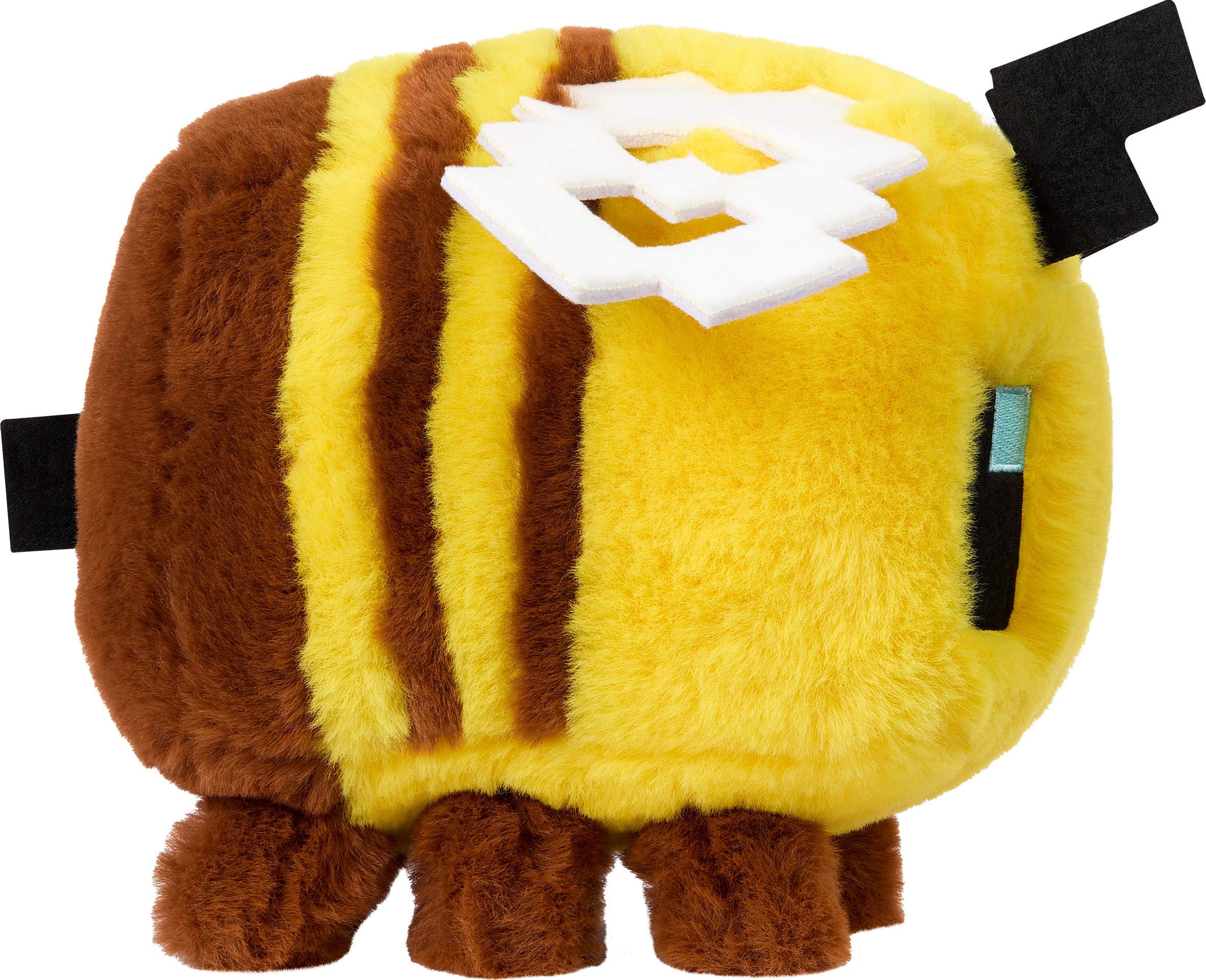 Mattel Minecraft Bee soft toy ideal for playtime storytelling.
