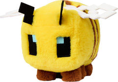 Mattel Minecraft Bee plush with premium textiles for cozy hugs.
