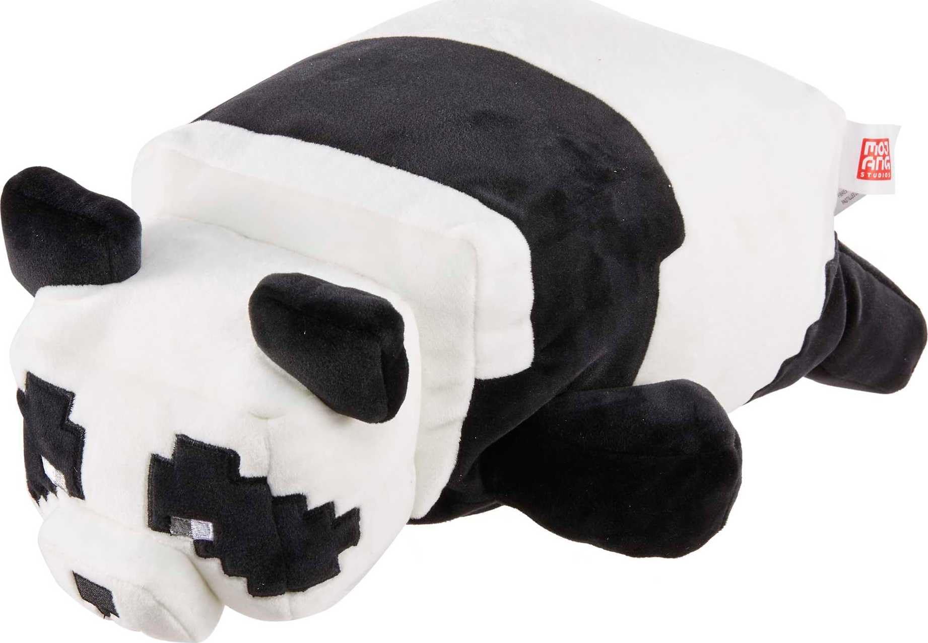 Mattel Minecraft plush panda 12-inch, ideal for play and display collections.