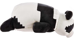 Mattel Minecraft plush panda with bean-weighted legs adds satisfying floppy feel.