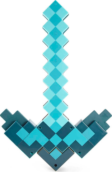 Mattel Minecraft sword and pickaxe set inspires imaginative play and storytelling.