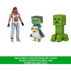 Mattel Minecraft Woodland Mansion traps add exciting interactive play