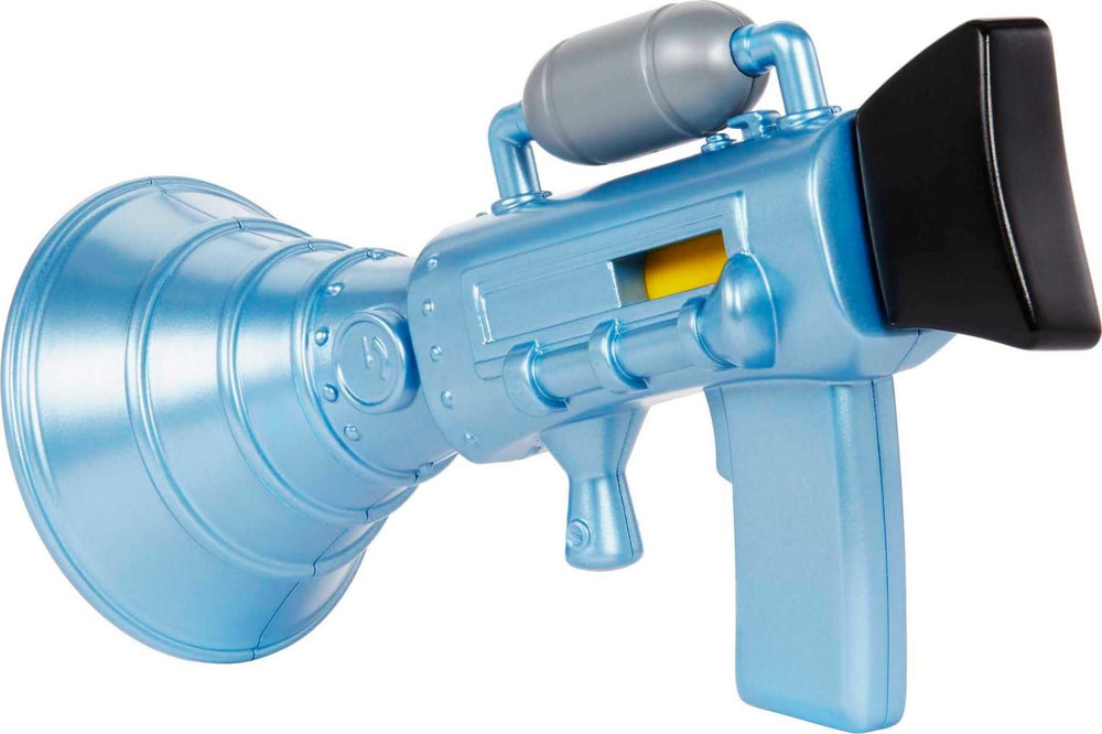Mattel Minions Tiny Toot Blaster back view shows easy firing action