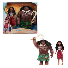 Mattel Moana 2 Voyager Moana doll in adventure outfit for ocean storytelling.