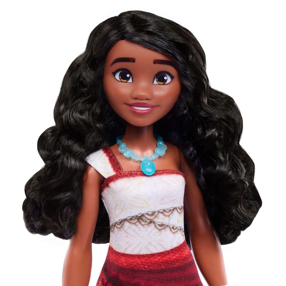 Mattel Moana 2 Voyager Moana outfit removable feature for mix-and-match storytelling.
