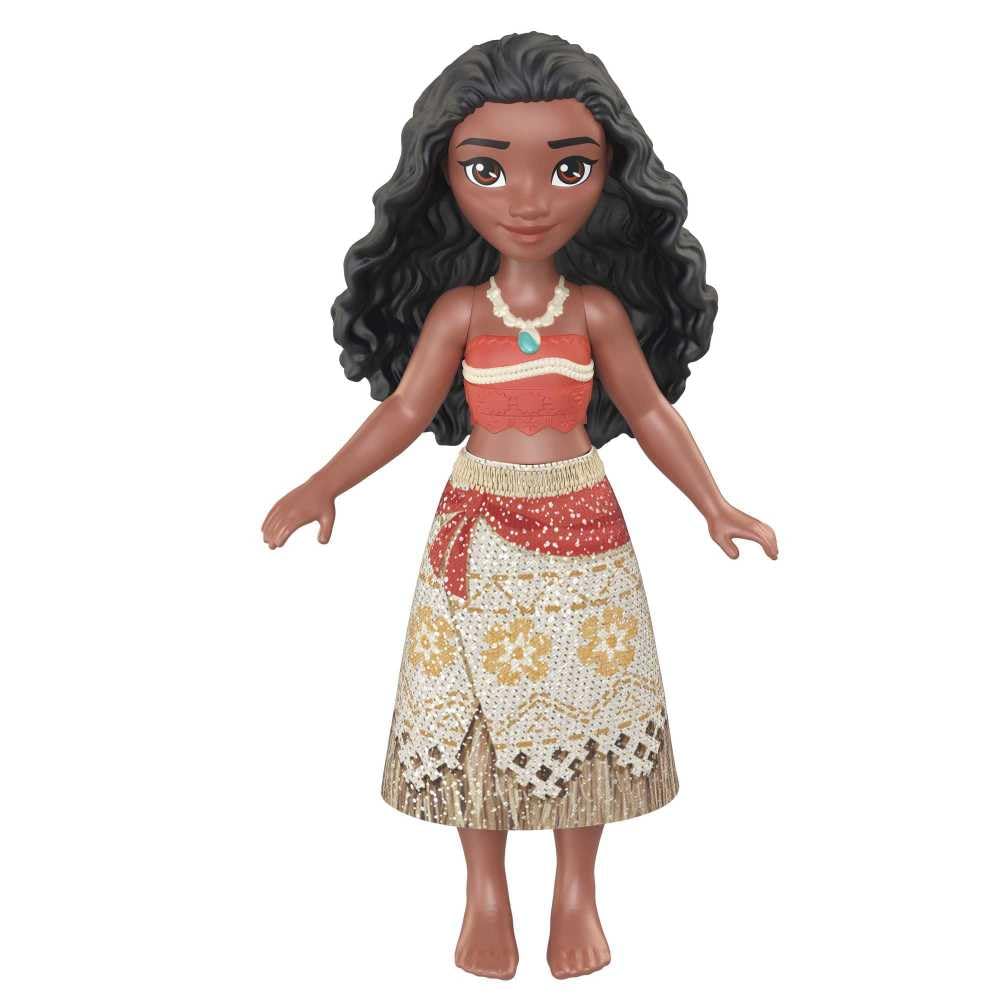 Moana doll showing movable limbs and neck for dynamic pretend play.