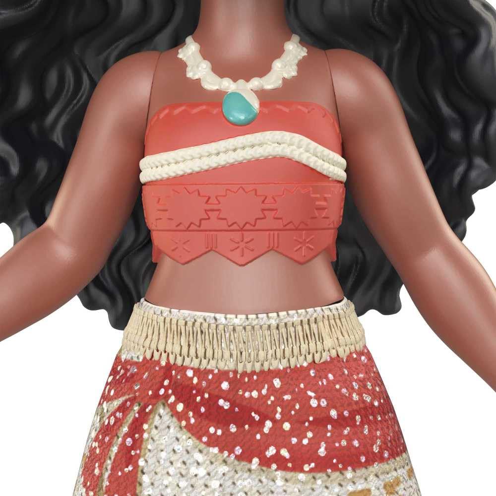 Bright Moana costume capturing iconic look for storytelling moments.