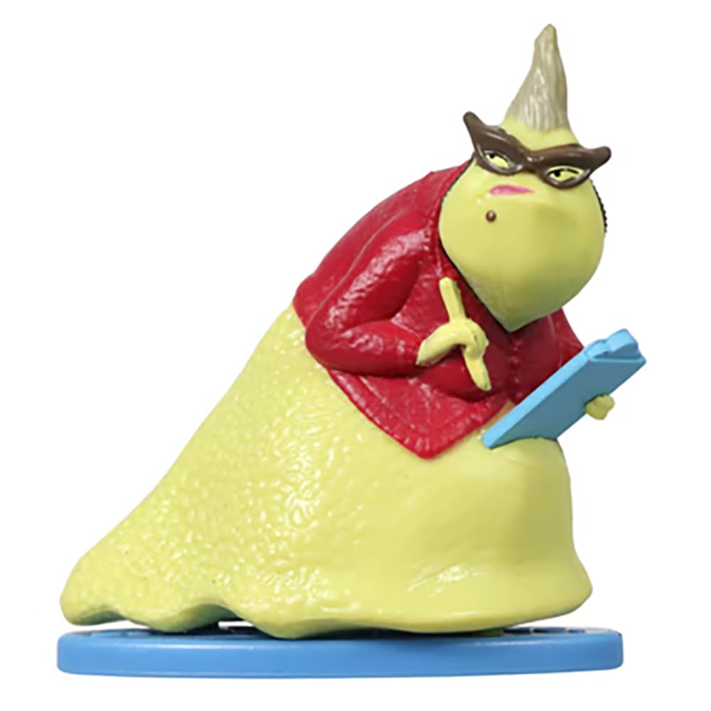 Mattel Monsters Inc base stand supports figures for neat display