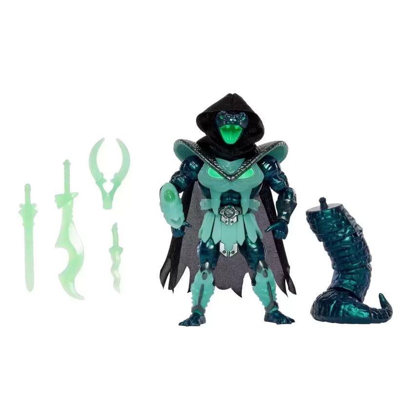Mattel MOTU Origins Necro-Conda with swappable snake bottom for army-building.