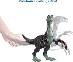 Mattel Therizinosaurus shows movie-inspired sculpting for authentic display