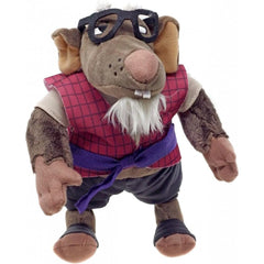 Mattel TMNT Sensei Splinter plush, 8-inch doll for cuddling and imaginative play.