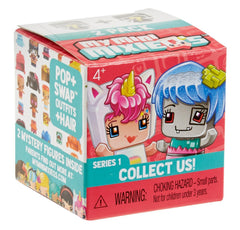 Mattel My Mini MixieQ's Mini Room Playset folds into a cube for compact storage.