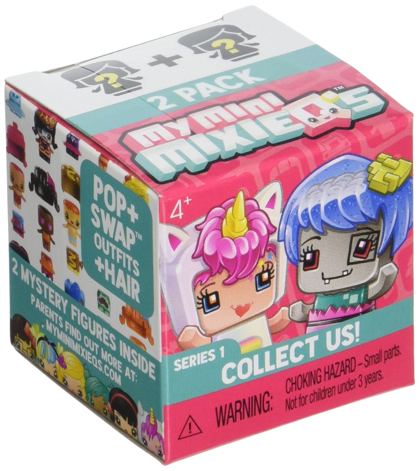 Mattel My Mini MixieQ's Series 1 packaging with collector poster for tracking figures.