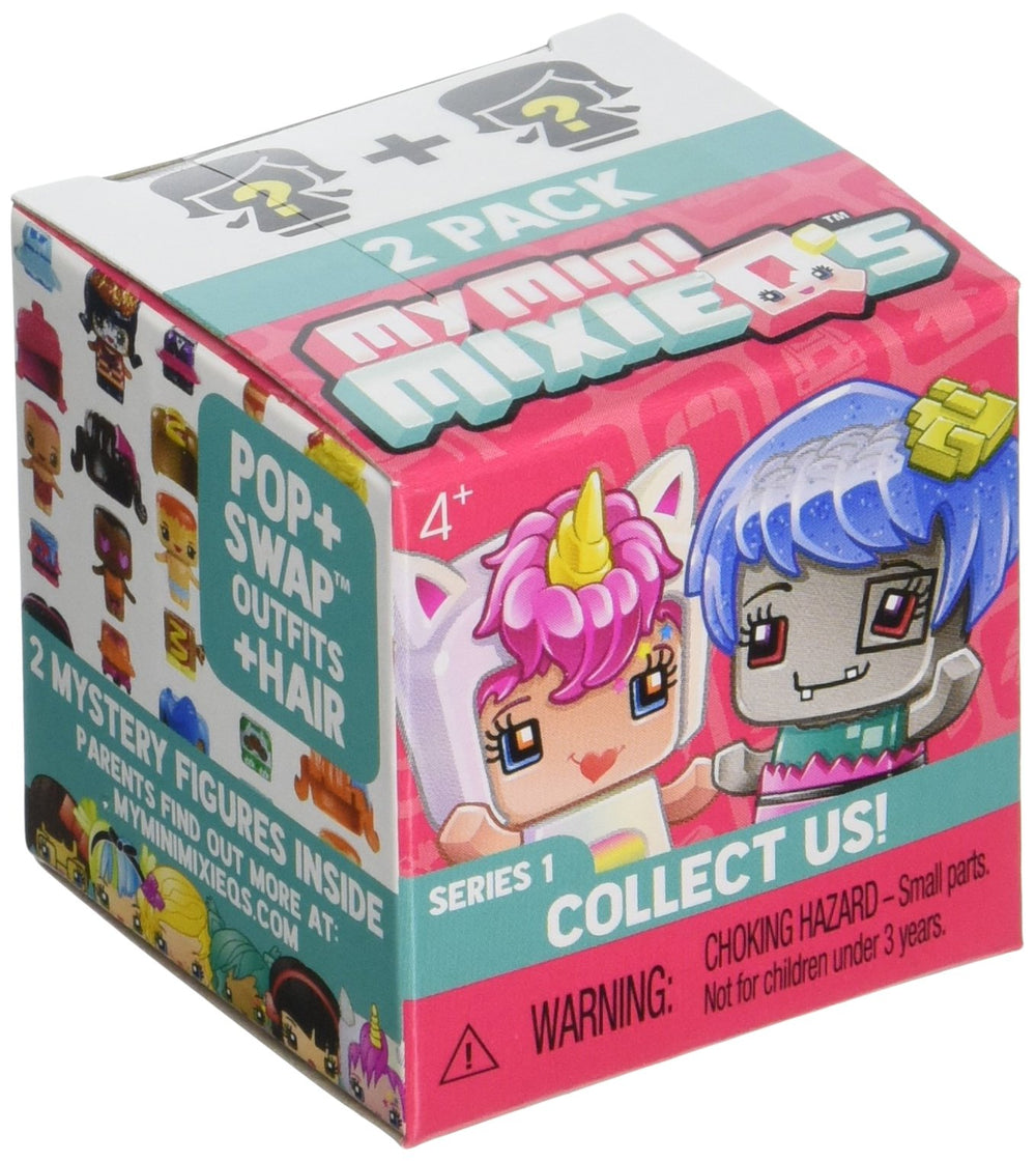 Mattel My Mini MixieQ's Series 1 packaging with collector poster for tracking figures.