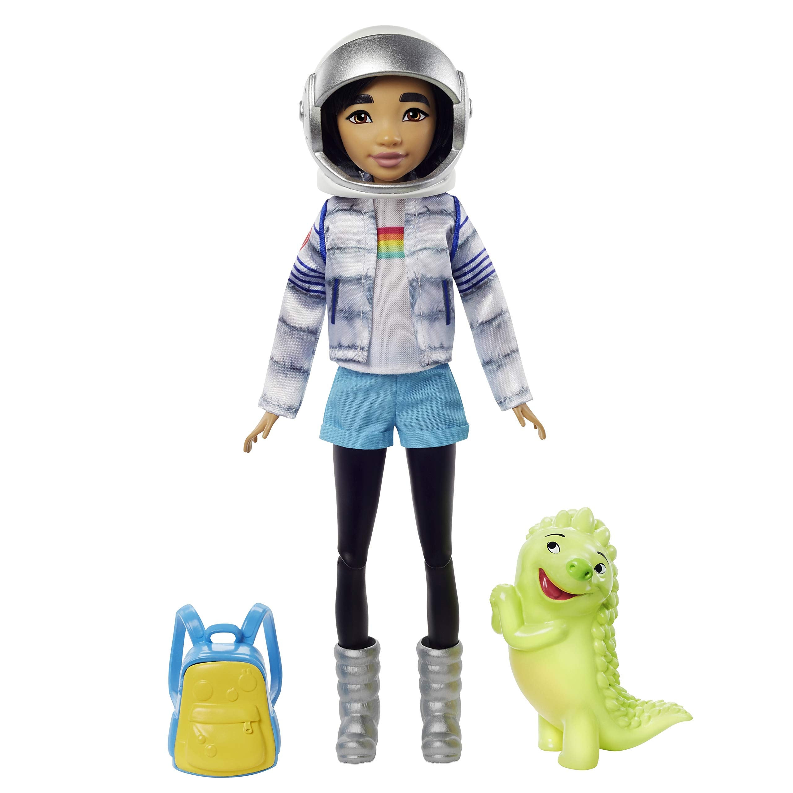 Mattel Over the Moon Fei Fei and Gobi duo playset highlights movie magic.