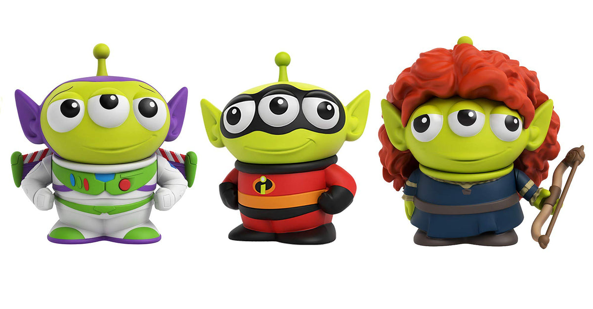 Mattel Pixar Alien Remix Mr Incredible figure blends hero outfit with playful alien twist for creative play.