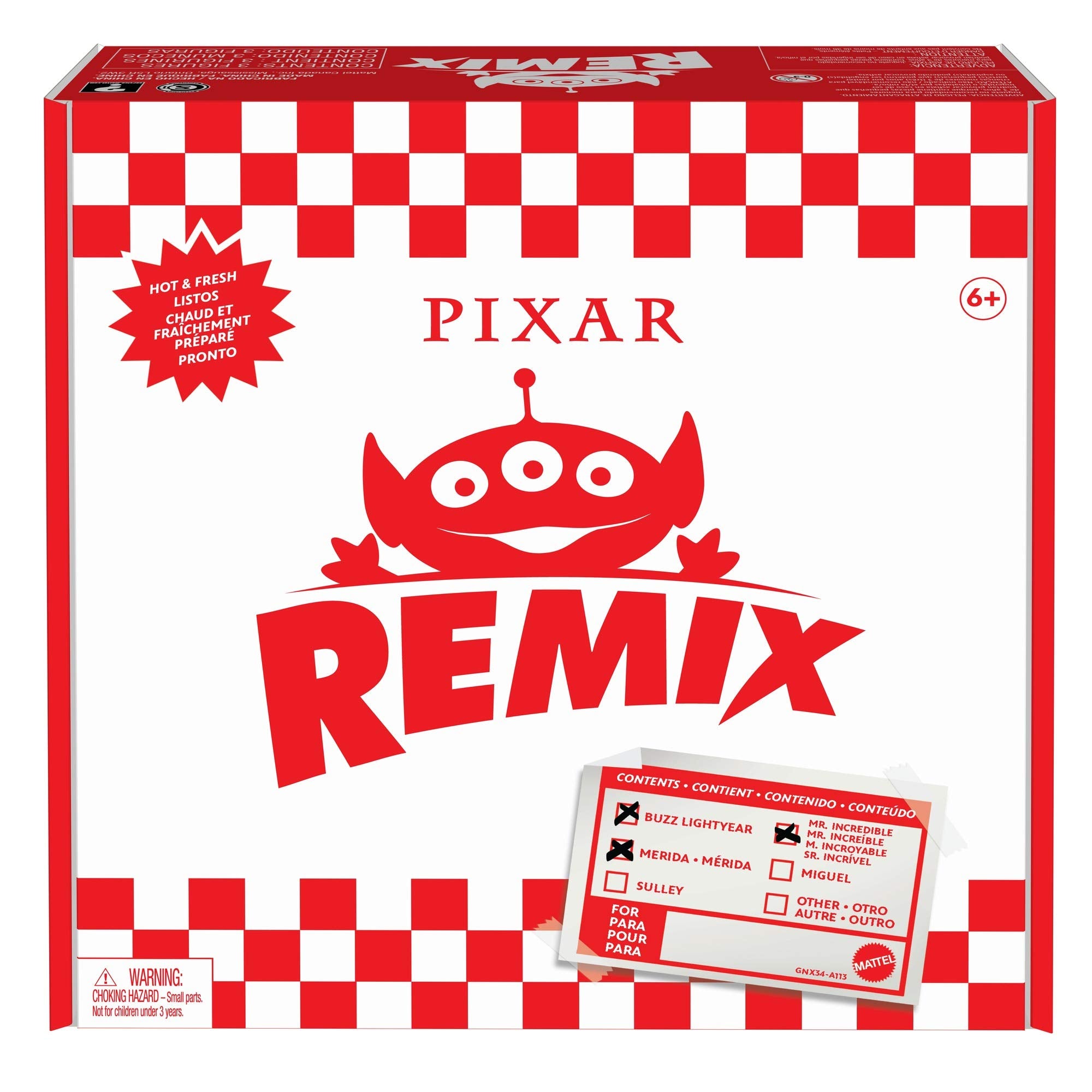 Gift-ready packaging enhances collection and gifting for fans of Pixar and Mattel.