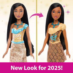 Mattel Pocahontas doll necklace adds a touch of adventure.