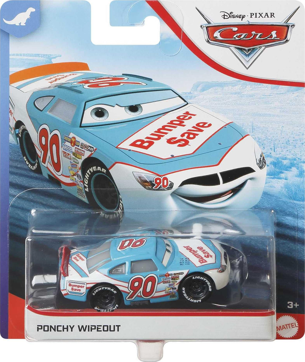 Mattel Ponchy Wipeout pose-ready, 1:55 scale for diorama setups