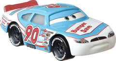 Mattel Ponchy Wipeout die-cast car, front view, authentic styling for action-packed play