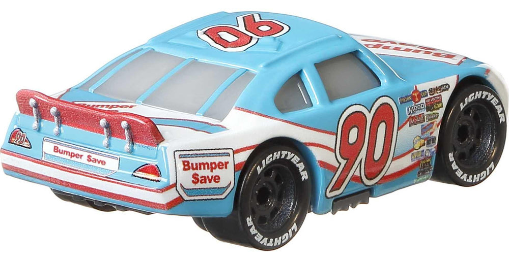 Mattel Ponchy Wipeout wheel details, true-to-movie design for reenactment