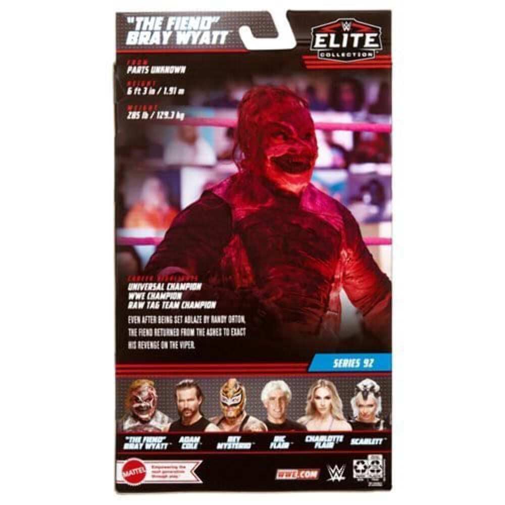 Mattel Rey Mysterio Elite in-ring pose image for collection display