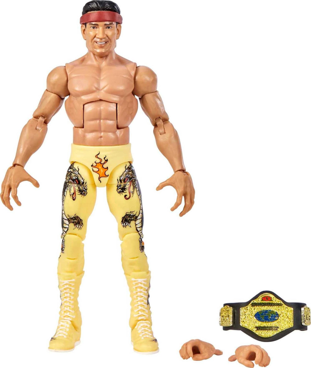 Mattel Ricky the Dragon Steamboat Elite championship belt for display