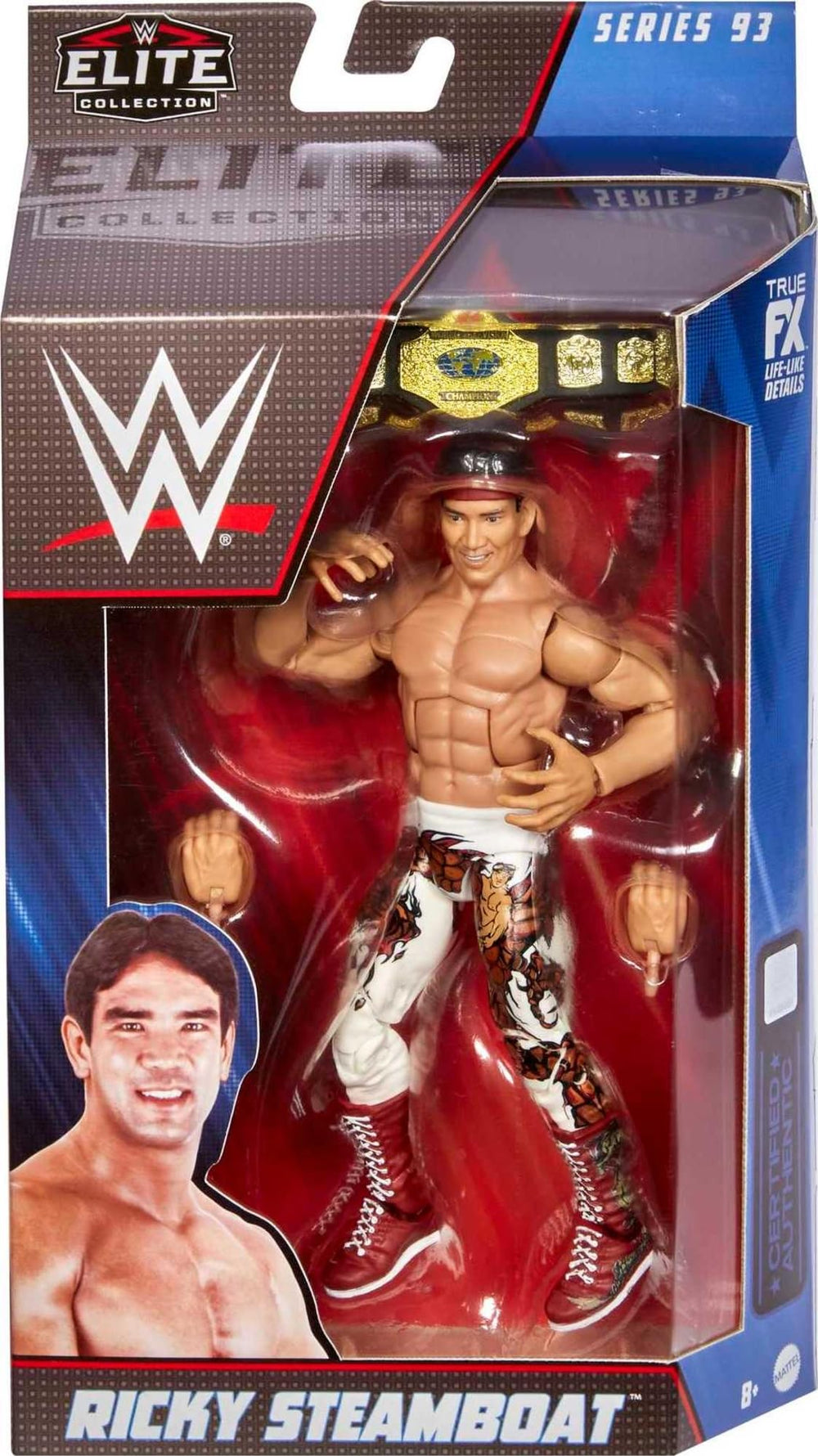 Mattel Ricky the Dragon Steamboat Elite TrueFX detailing for lifelike realism