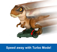 Mattel Jurassic World Turbo Mode delivers high speed dino action