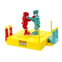 Mattel Rock 'Em Sock 'Em Robots box front, ideal for family game night