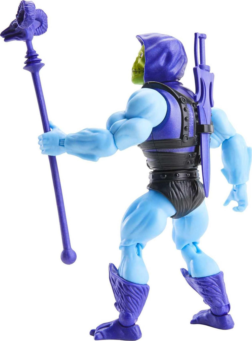Mattel Skeletor Deluxe retro packaging and mini comic for collectors