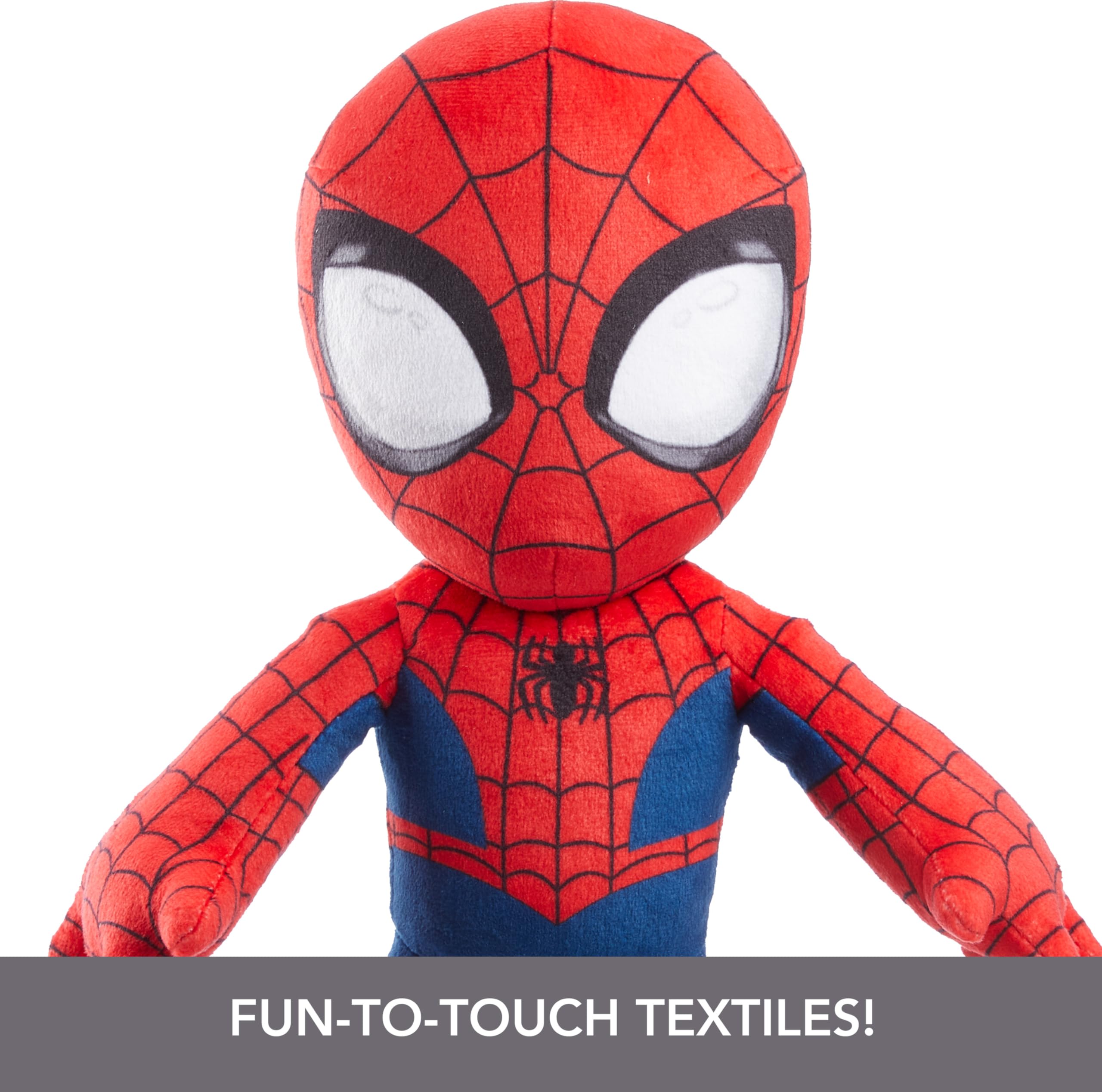 Mattel Spider-Man Plush Talkers soft doll snuggle invites cozy story time sessions.