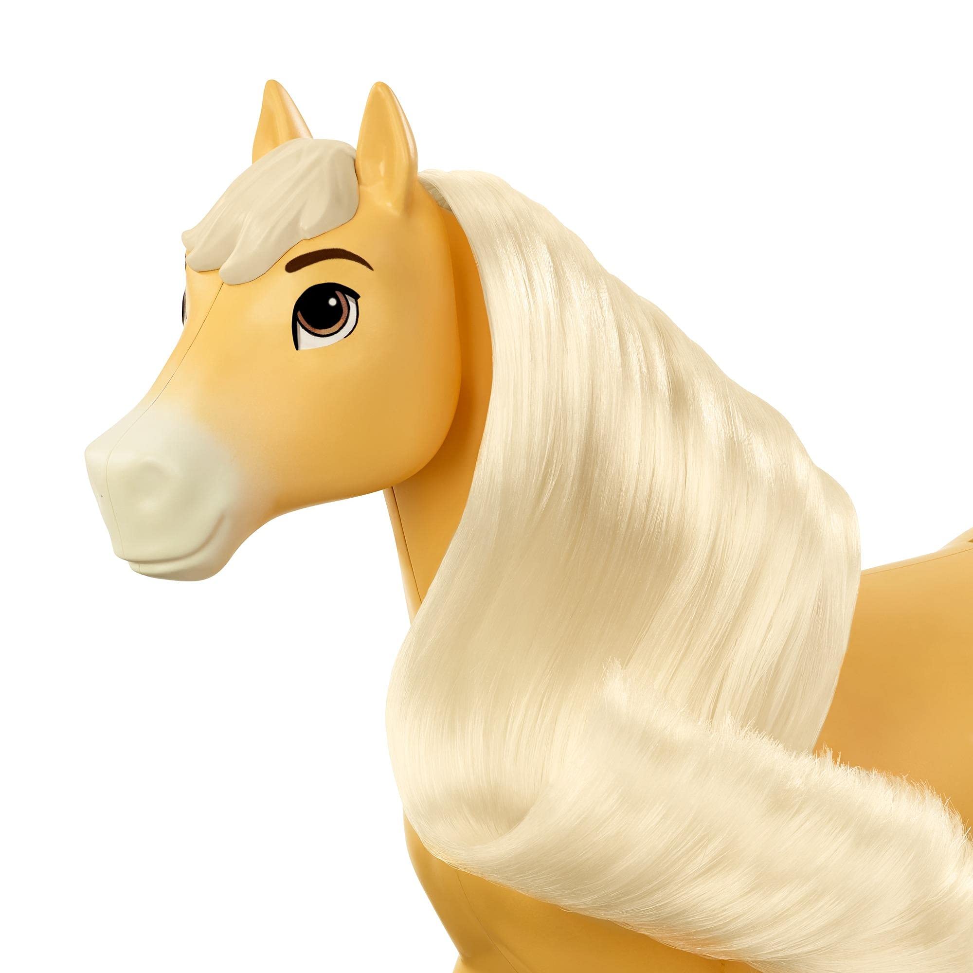 Mattel Spirit Chica Linda horse with movable head for expressive poses