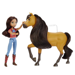 Mattel Spirit Lucky Doll with 7 movable joints for poseable play.