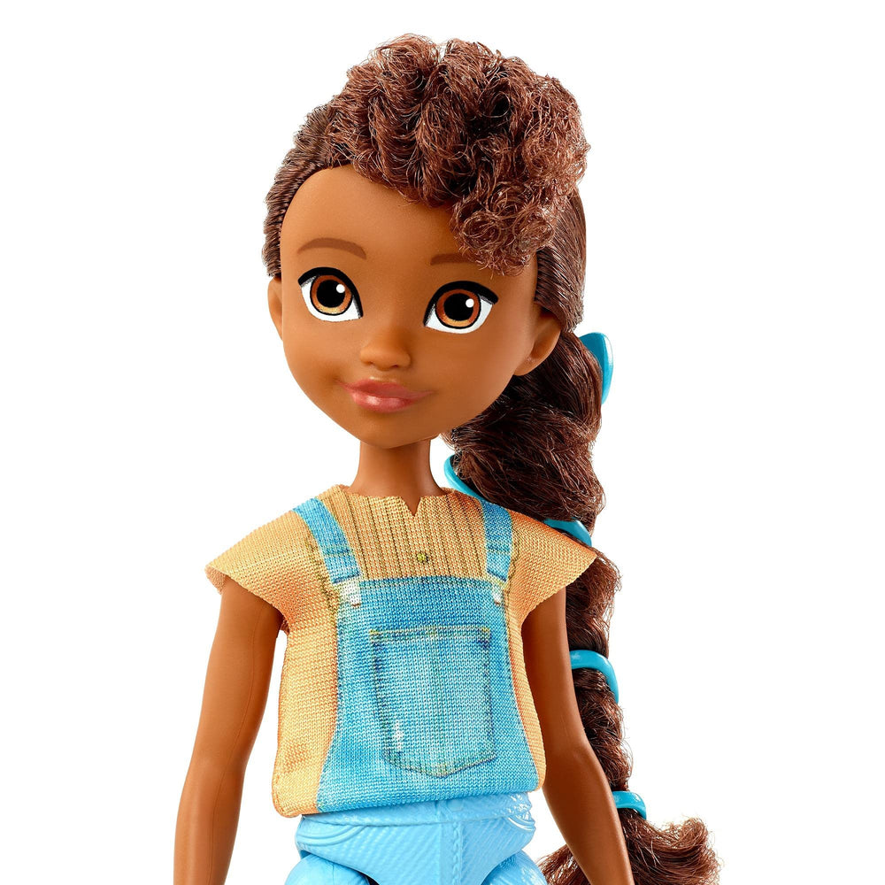 Mattel Spirit Pru doll with jeans and boots for everyday fashion-inspired play