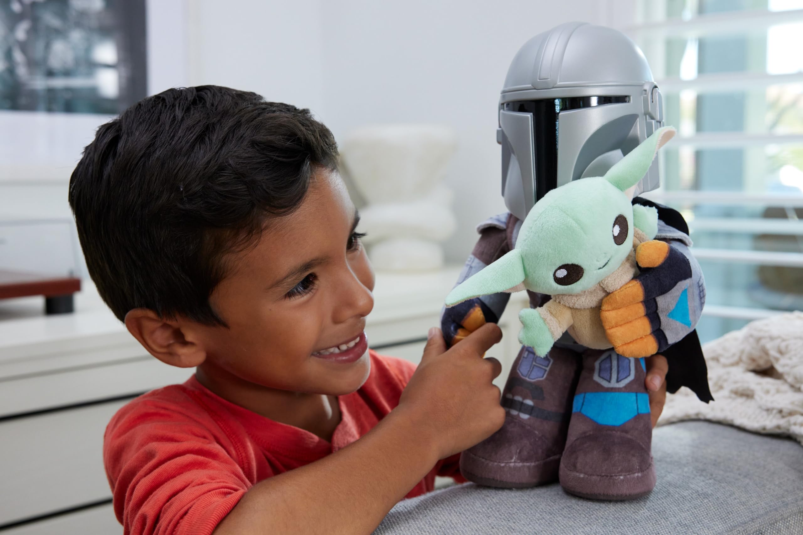 Mattel Star Wars Clan of Two Grogu 4-inch plush for portable play