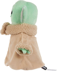 Mattel Grogu plush shows collectible detail for fans.