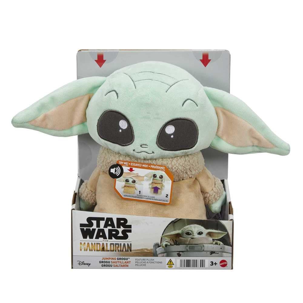 Compact, gift-ready Grogu plush for Star Wars fans and collectors.