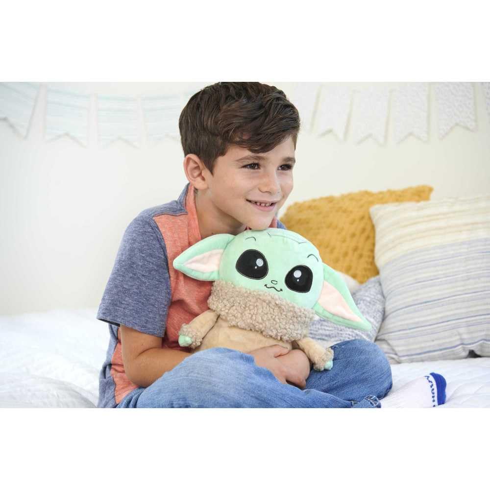 Grogu plush inspired by The Book of Boba Fett with leap action.